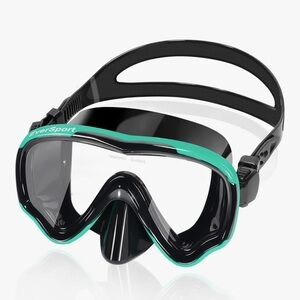 Set of 5 EverSport Swim Goggles Adult with Nose Cover Anti-fog Clear Diving Mask